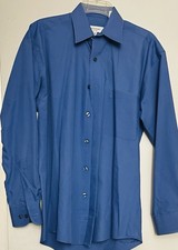 YVES Saint Laurent Men  s Buttoned Shirt, Sz 32-33 14 1/2