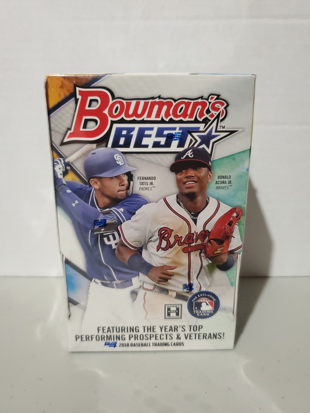 2018 Bowman's Best HOBBY Master Box Factory Sealed 4 Chrome AUTO Ohtani? NEW OOP view 3