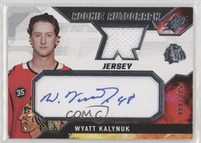 2021-22 SPx Rookie Auto Jersey 8/375 Wyatt Kalynuk #WK Auto 0pc7