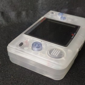 SNK NEOGEO POCKET Color Clear Console W/Manual and Box set, Working, Japan