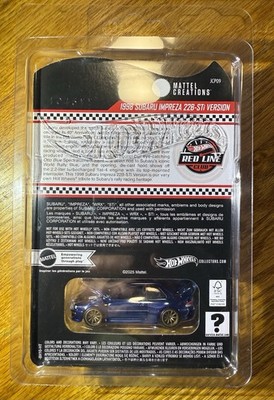 Hot Wheels 1998 Subaru Impreza 22B-STi RLC Exclusive Version New