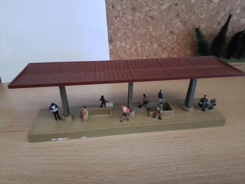 JOUEF HO. REF 5828. Scene Maquette. Usine Avec Personnages Et Vehicule EUR 17,90 - FR