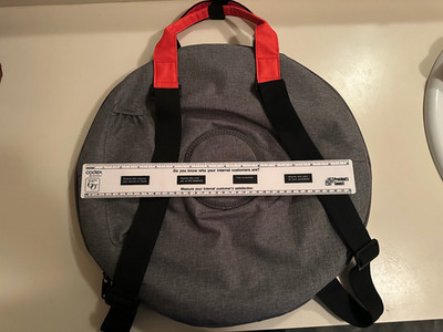 Panda Drum Bag with Carry Handle Straps Universal Carrying Case for Drum 17''wide