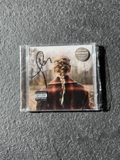 Taylor Swift Signed Evermore CD UNSEALED WITH PACKAGING SEE PICS SLIGHT DAMAGE