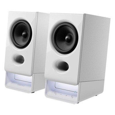 Edifier R20 White 2.0 Bluetooth 6.0 Desktop Speakers 5W RMS USB Power RGB Light
