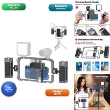 ULANZI Universal Phone Video Rig Kit Handles, Aluminum Handheld Stabilizer