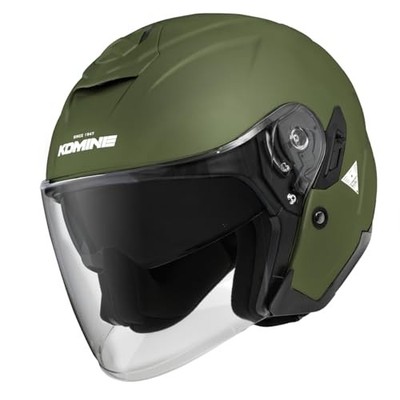 Komine (KOMINE) Für Motorrad HK-172 FL Composite GFK Jethelm Olive XLab