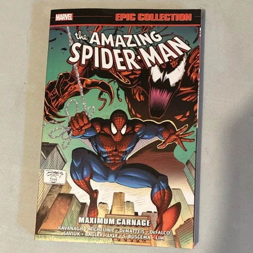 Marvel Amazing Spider-Man Epic Collection Maximum Carnage Graphic Novel Vol 25