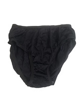 VINTAGE  JC PENNY's SZ LG WOMEN's SILKY SHINNY NYLON PANTIES W/ COTTON GUSSET