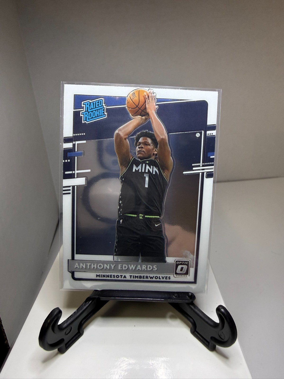 Anthony Edwards 2020-21 Panini Donruss Optic Rated Rookie #151 Timberwolves (RC)