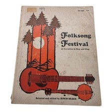 Vintage Folksong Festival 47 Favorites To Play And Sing Songbook Sheet Music