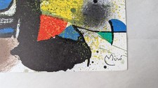 Joan Miro (1893-1983) Spanien Surrealismus original Grafik I