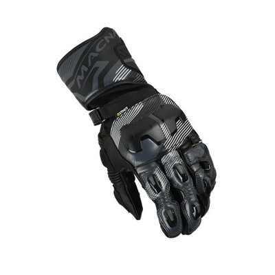 Macna Powertrack 2.0 Motorrad Motorrad Lederhandschuhe schwarz