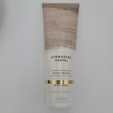 Bath  Body Works SUNWASHED SANTAL Ultimate Hydration Body Cream 8oz.