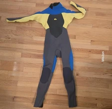 Quicksilver Youth Boys Syncro Long Sleeve Wetsuit Size 14 3.2 mm