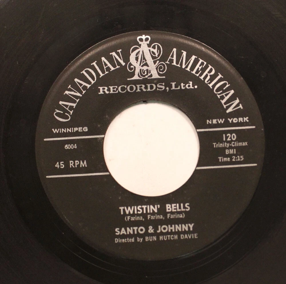 【USオリジナル】Santo & Johnny レコード　1959年作　名盤 Santo & Johnny - 1st album - Side 1 (December 1959) (directed by