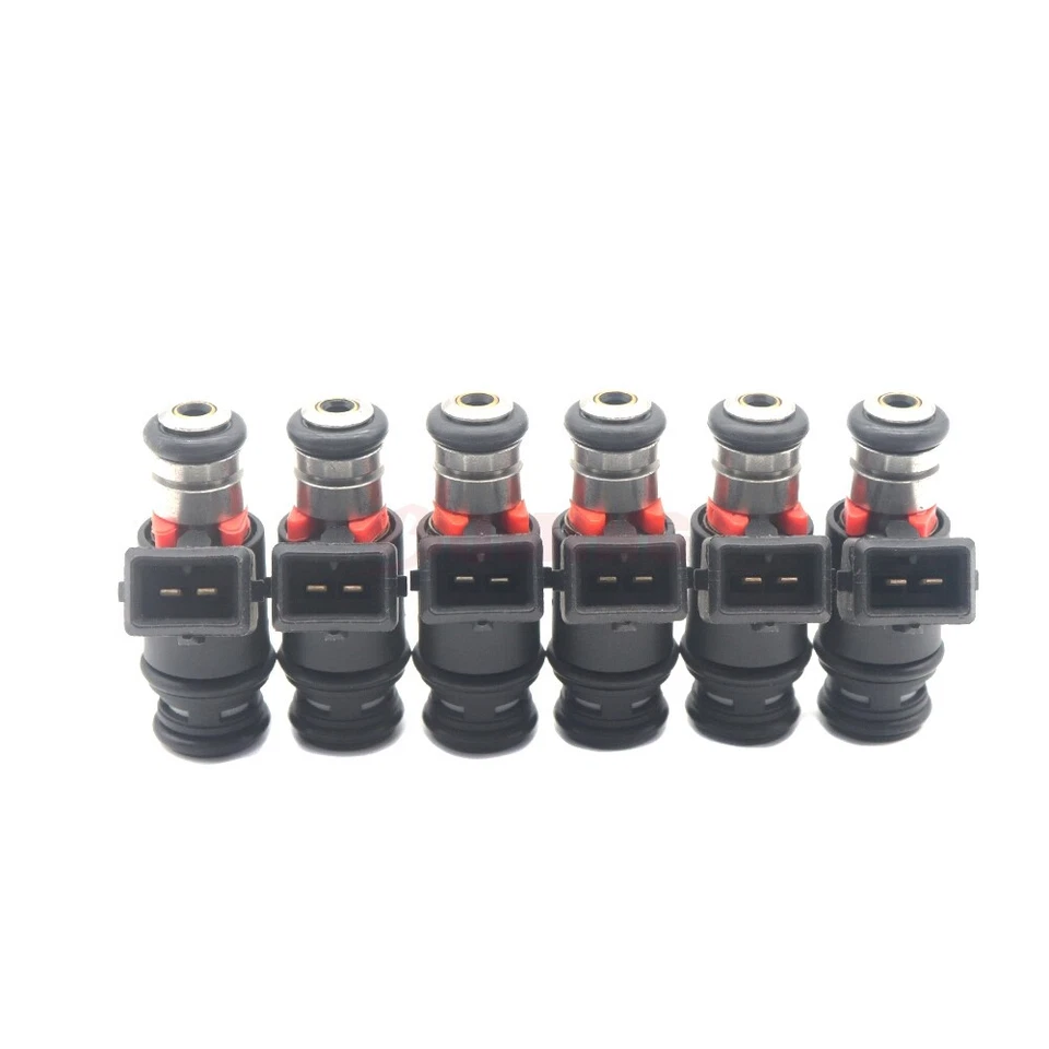 6PCS 021906031D Fuel Injector For 1997-2003 Volkswagen Golf Jetta EuroVan IWP022 — 第 3/4 张图片