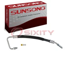 Sunsong Power Steering Pressure Line Hose for 1997-2004 Chevrolet Corvette ya