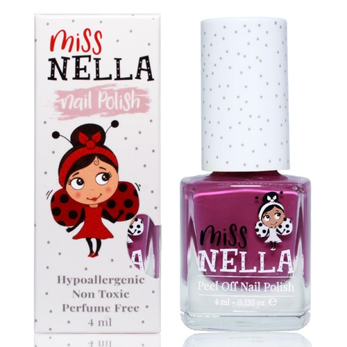 Niños Esmalte de Uñas Miss Nella No Tóxico Despegar Odour-Less Base de Agua 4ML - Imagen 12 de 105