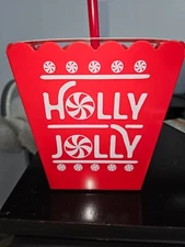 NEW Zak! Holiday Snack N Sip Set Straw Lid Covered Tumbler Popcorn Bucket