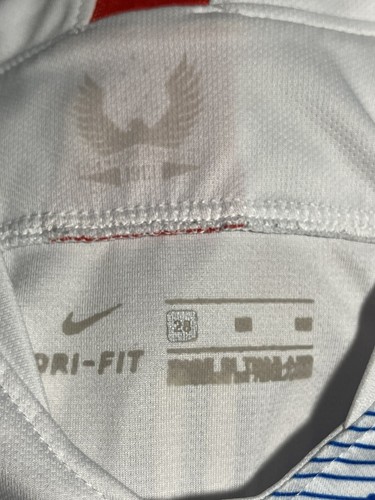2018 USA Soccer Jersey Nike Dri-Fit White Bailey 7 Size 28 Small - Picture 4 of 4