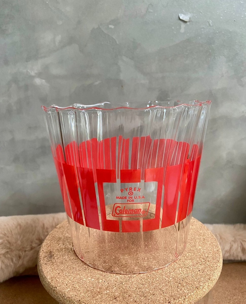 Coleman 275 5114 Fluted Glass Globe with Frosted Reproduction