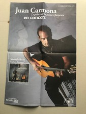 Affiche Juan Carmona Guitare Flamenca Album Sinfonia Flamenca
