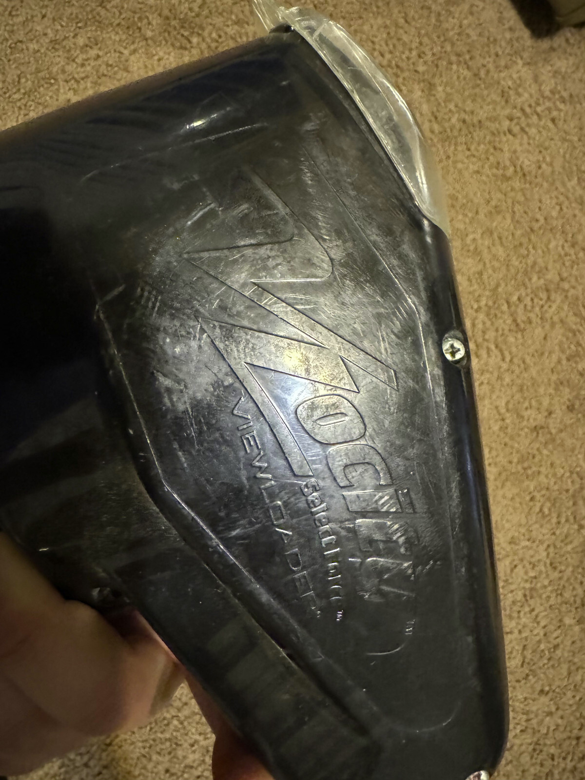 ION Marker Paintball Gun W J&J Barrel, VLocity Hopper, Pod Pack, & Mask eBay