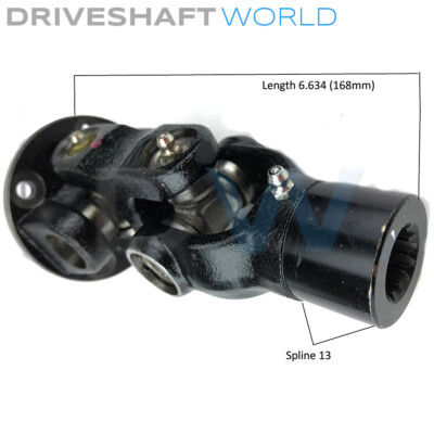TCM Z-6  4 Ton Forklift Driveshaft Pump Shaft 13 Spline 6.634'' Length