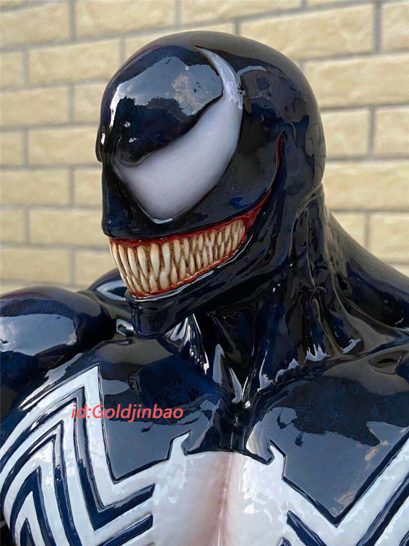 WT Studio Venom Resin Model Painted Statue 1/4 Scale In Stock H58cm  Collection | eBay