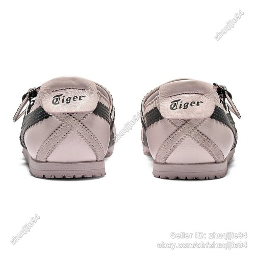 Patou X Onitsuka Tiger Mexico 66 Tgrs Mary Jane Flats Black/cream 1182a678-001 - Picture 38 of 48