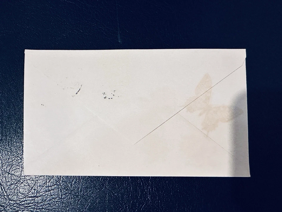 1968 South Vietnam FDC DUE TAX STAMP BUTTERFLIES SAIGON POSTMARK 2 - Image 2 of 2