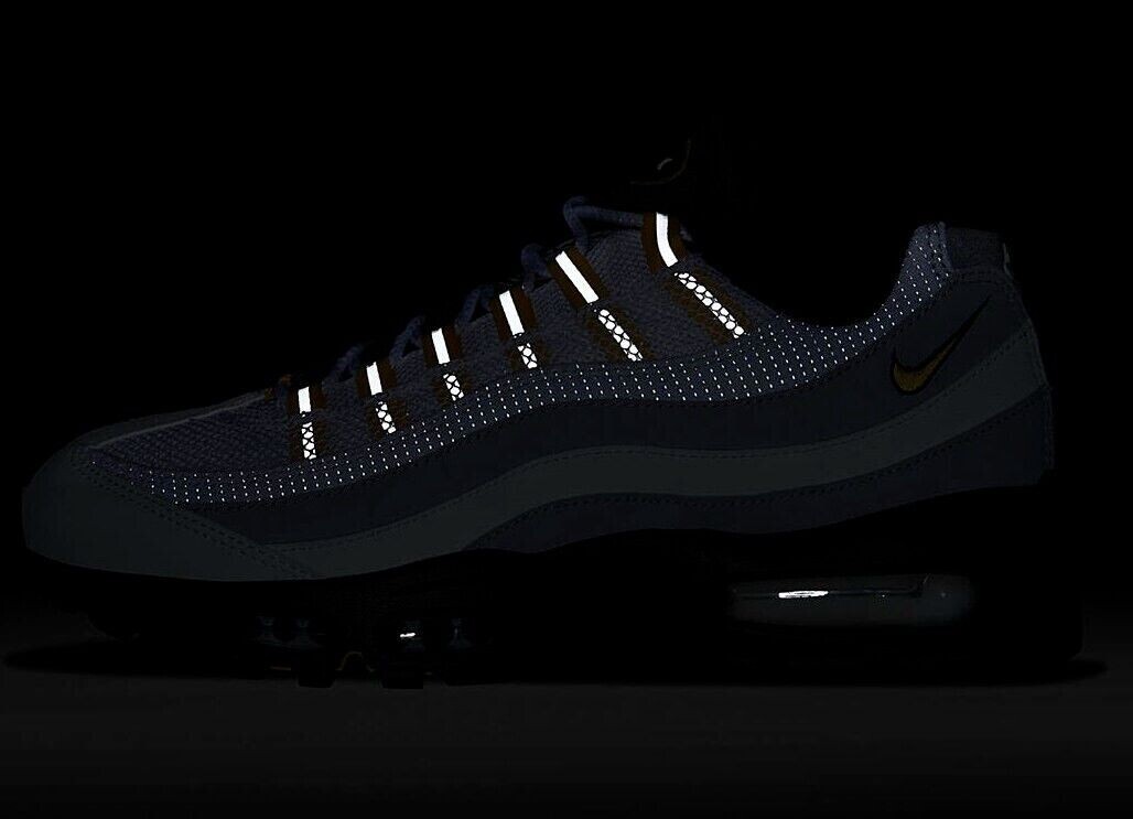 Nike Air Max 95 ESS New Black-White-Yellow Sneakers Size 9 Nike Air Max 95 ESS New Black-White-Yellow Sneakers Size 9