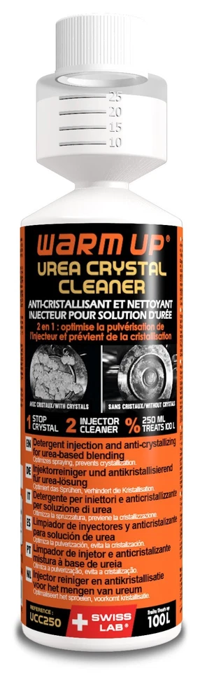 anti-cristallisant adblue WARM UP - 250 ml traite 100 litres - PRODUIT PRO