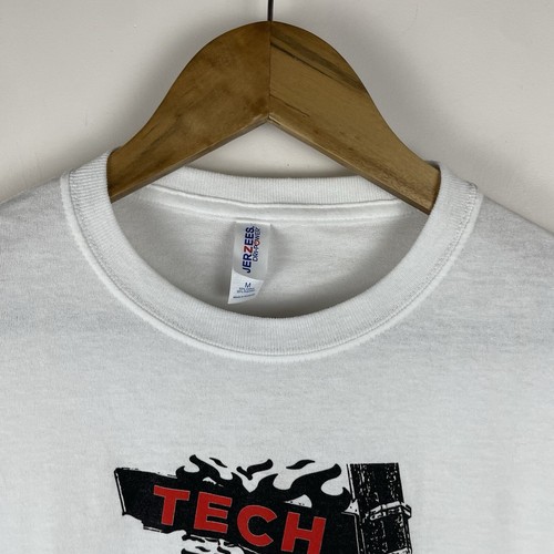 Tech N9ne Shirt Mens White Medium VIP Strange Music Rap Tee Rapper Hip Hop - Picture 4 of 6