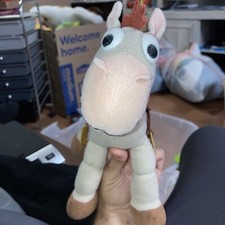 Disneyland Walt Disney Toy Story Bullseye Horse Stuffed Animal Plush 7" Rare