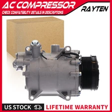 A/C Compressor w/ Clutch for Honda CR-V 07-14 Honda Civic 12-15 Acura ILX 13-15