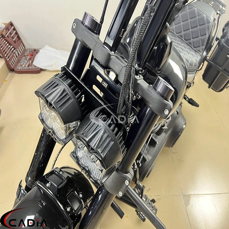 Kit de soportes de faros Ajusta Baja Dual LP4 Light Para Harley Fat Bob FXFB/S Foto 3 de 4