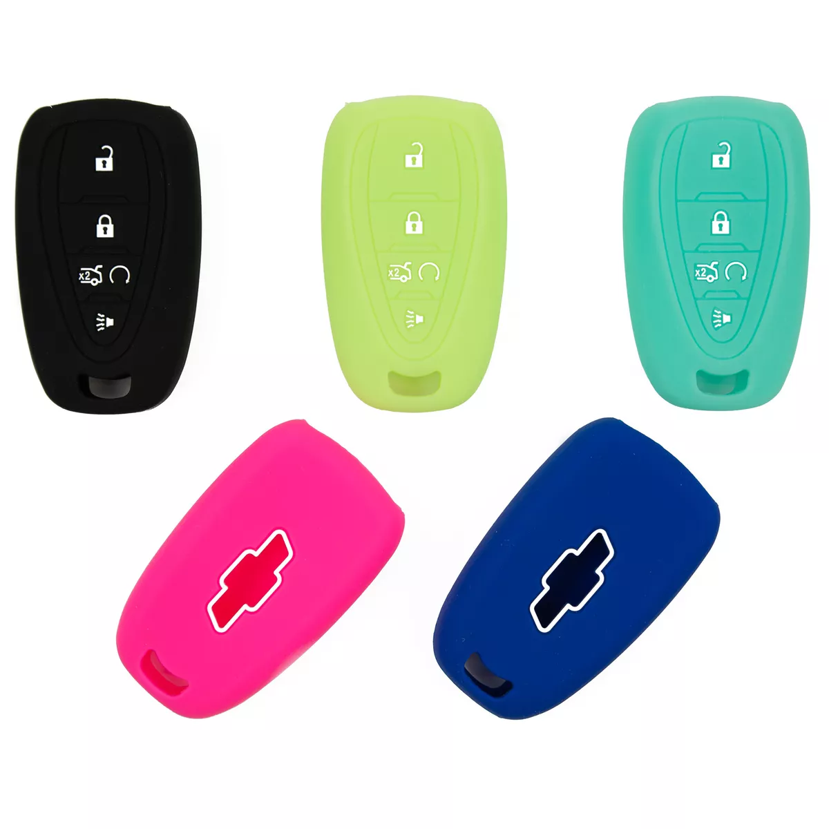 2017 2024 Chevrolet Trax Solid Remote Key Chain Cover