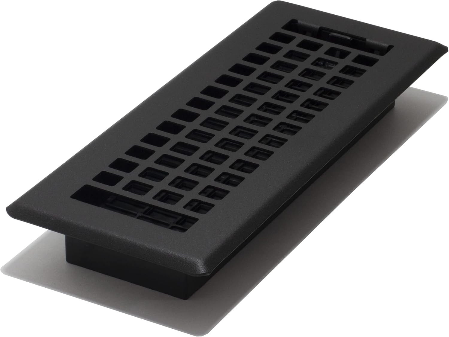 LTH310-BLK Lattice Floor Register, 3X10 Inches, Black,(Alloy Steel, Plastic)
