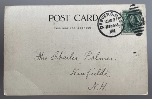 1908 postcard San Francisco earthquake aftermath crack in road - 第 2/20 張圖片