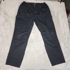 CQR Tactical Cargo Pants Mens 38x34 Black Pockets Medic Security Police Fire