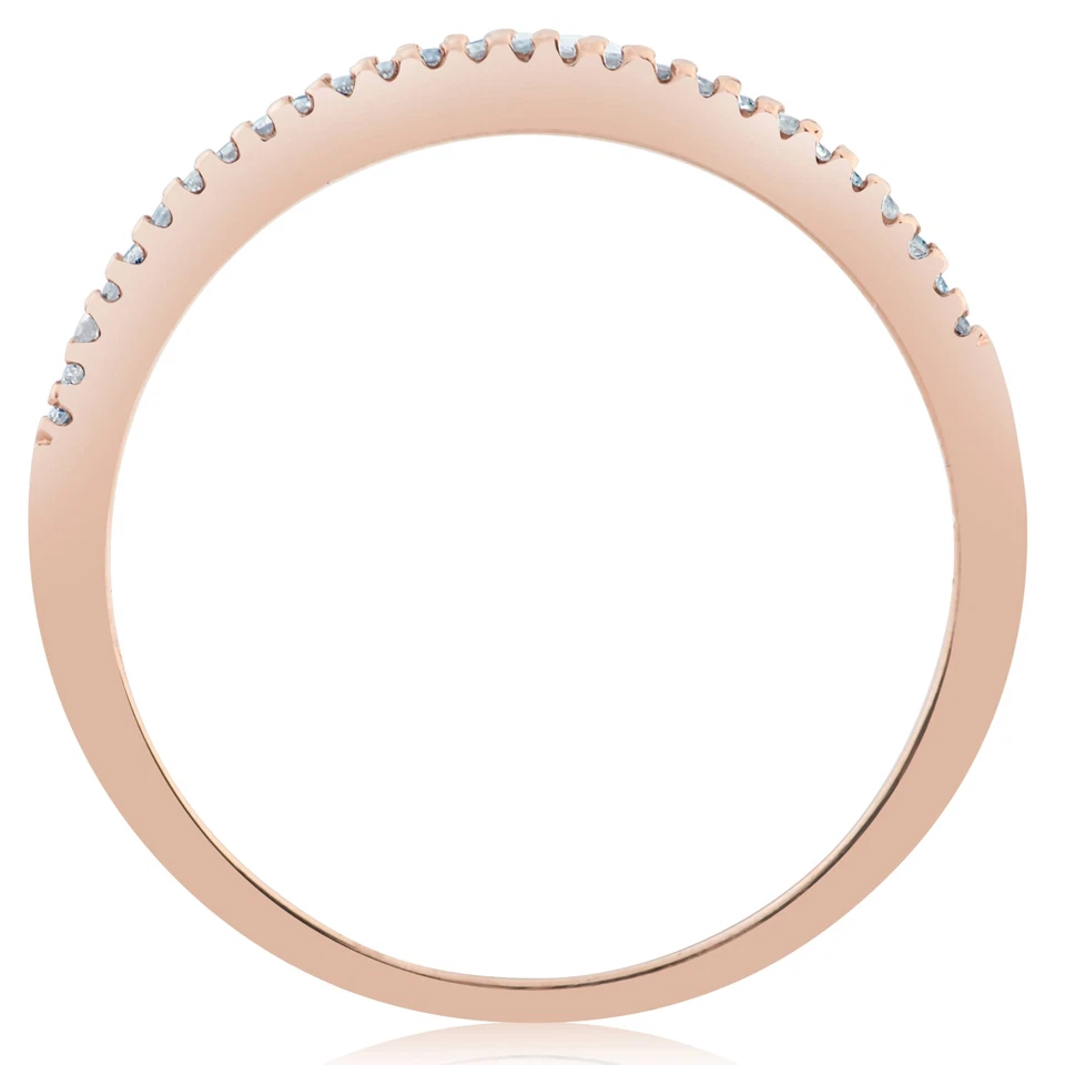 1/6ct Diamond Ring 14K Rose Gold - Image 2 of 4