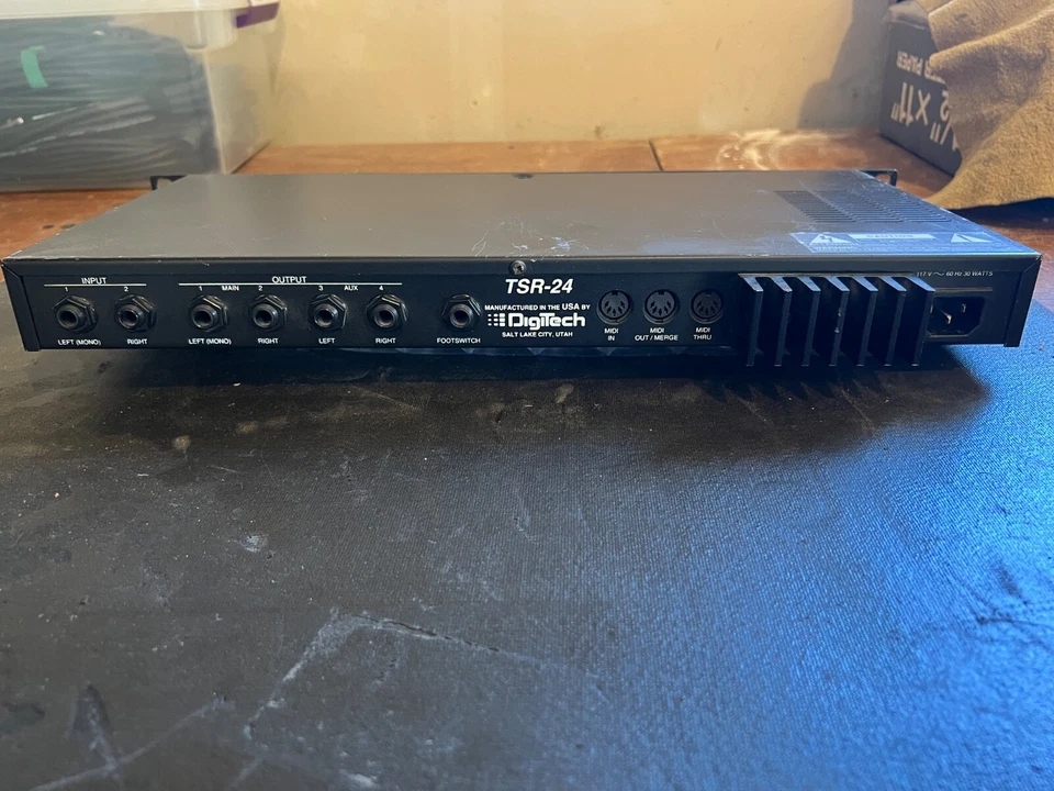 Digitech TSR-24 Digital Effects Processor / S-Disc Processing - Image 2 of 2