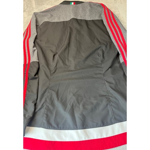 Adidas AC Mailand Snap Jacke Herren Fußball Soccer Serie A Italien Langarm - Bild 3 von 10