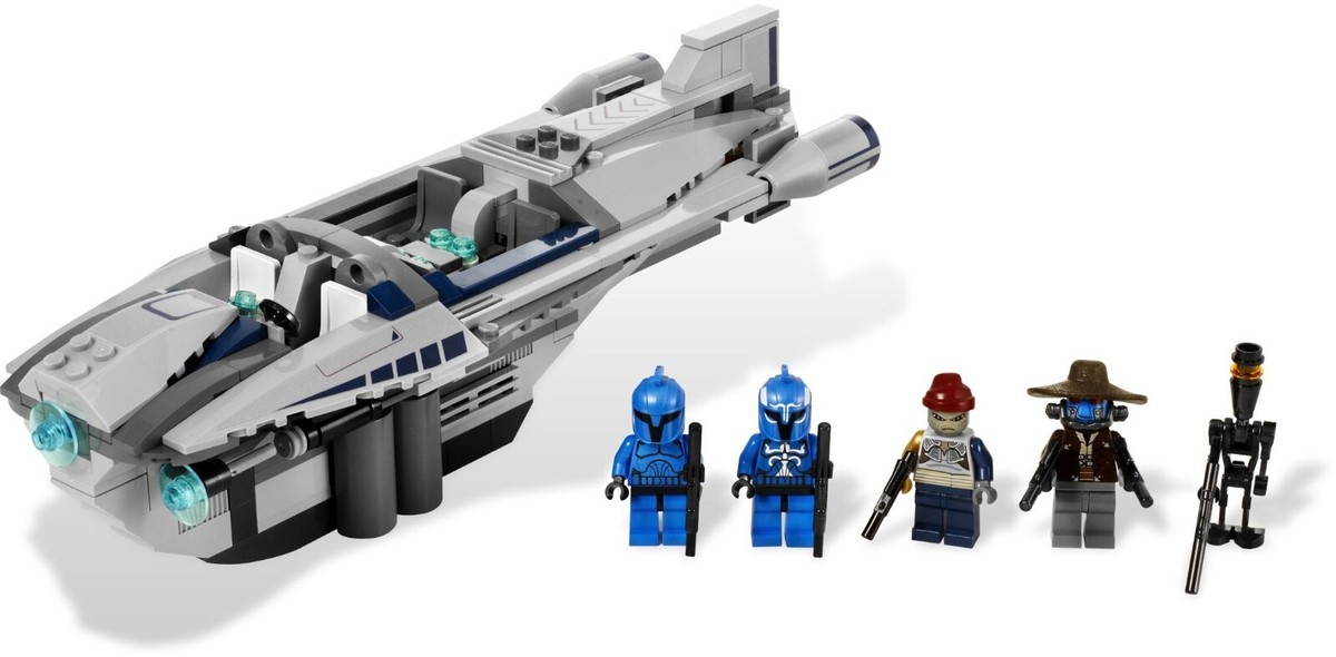 LEGO STAR WARS Cad Bane's Speeder 8128 Shahan Alama commando