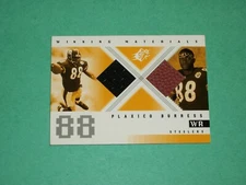 Plaxico Burress Rookie Jersey Card 2000 Upper Deck SPX Pittsburgh Steelers!!!!!