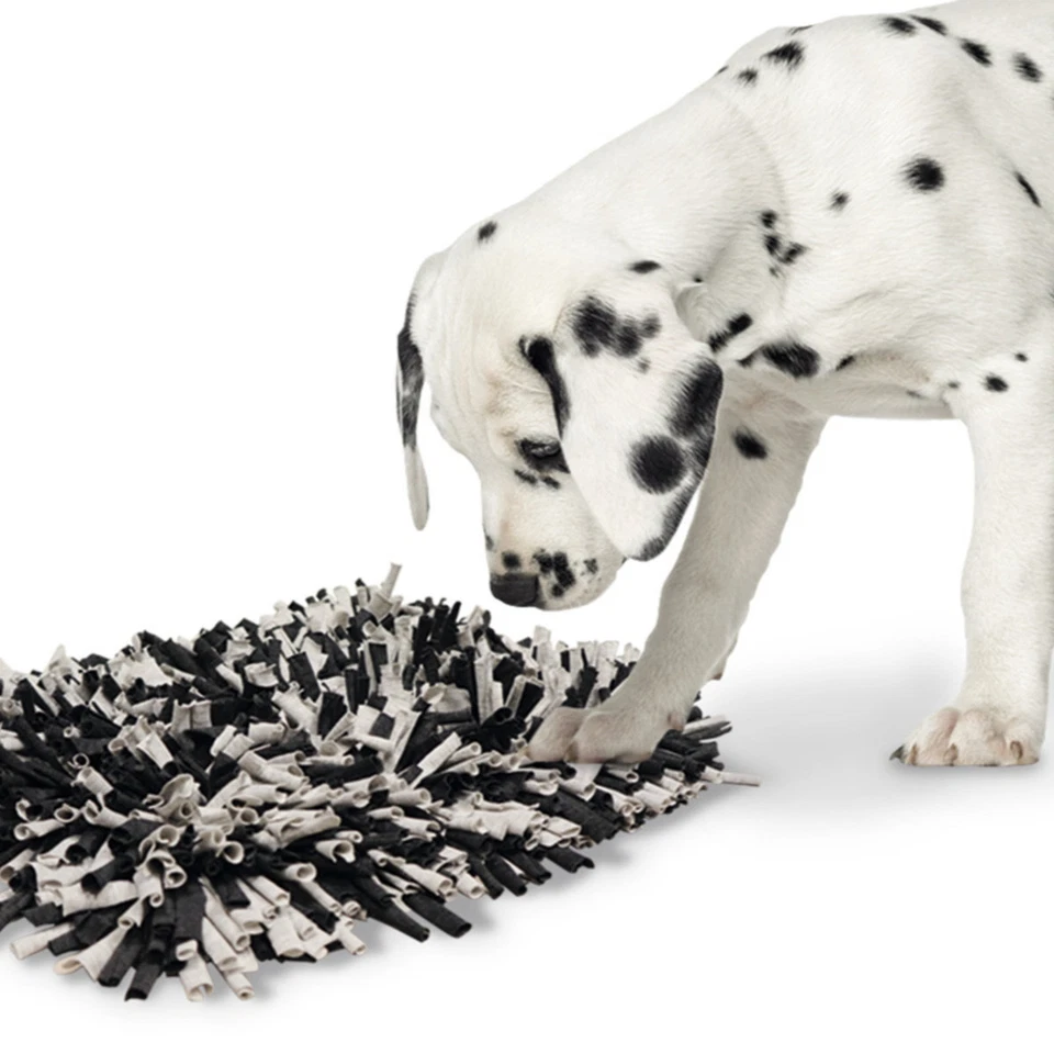 Nobby Schnüffelmatte grau-schwarz 56x44cm für Hunde rutschfest, Spielzeug - Bild 4 von 4