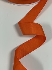 7/8  Orange Grosgrain Ribbon - 5 Yards