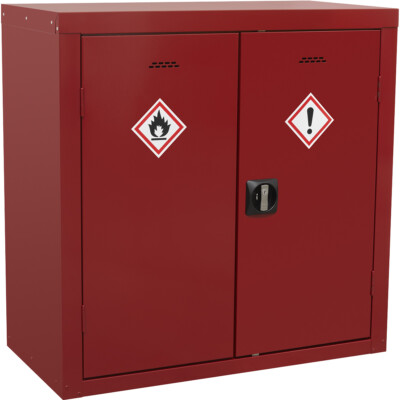 Agrochemiestoffschrank - 900 x 460 x 900 mm - 2-türig - 2-Punkt Schlüsselschloss